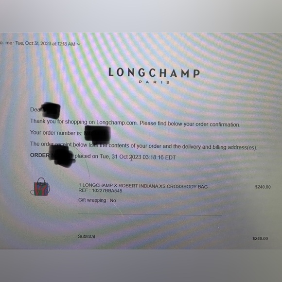 Longchamp x Robert Indianan XS Blue and Red Crossbody Bag - Picture 9 of 11